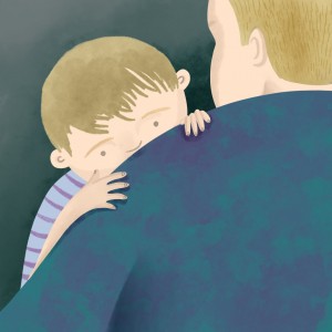 Scared child