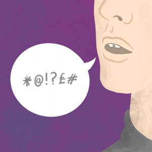 Swear-word bubble